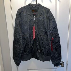 NWT Alpha Industries L-2B Bubble Flight Jacket